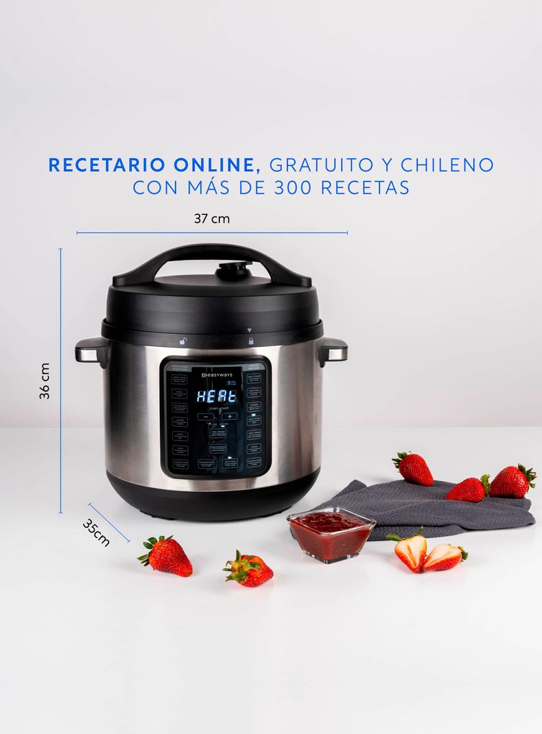 Olla de Cocción Fast Pot 7.6 L Ceramic+ EasyWays-5