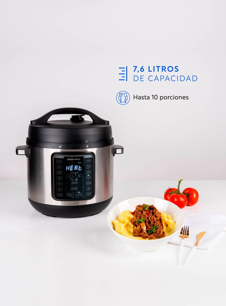 Olla de Cocción Fast Pot 7.6 L Ceramic+ EasyWays-7