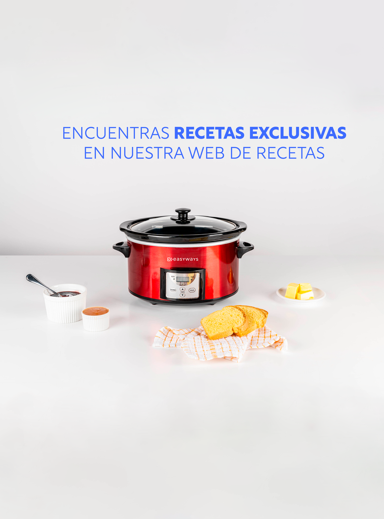Olla de Cocción Slow Pot Mini 3.8 L EasyWays-3