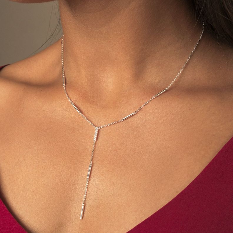 Collar Carol Plata 925 Boaz Joyas-2