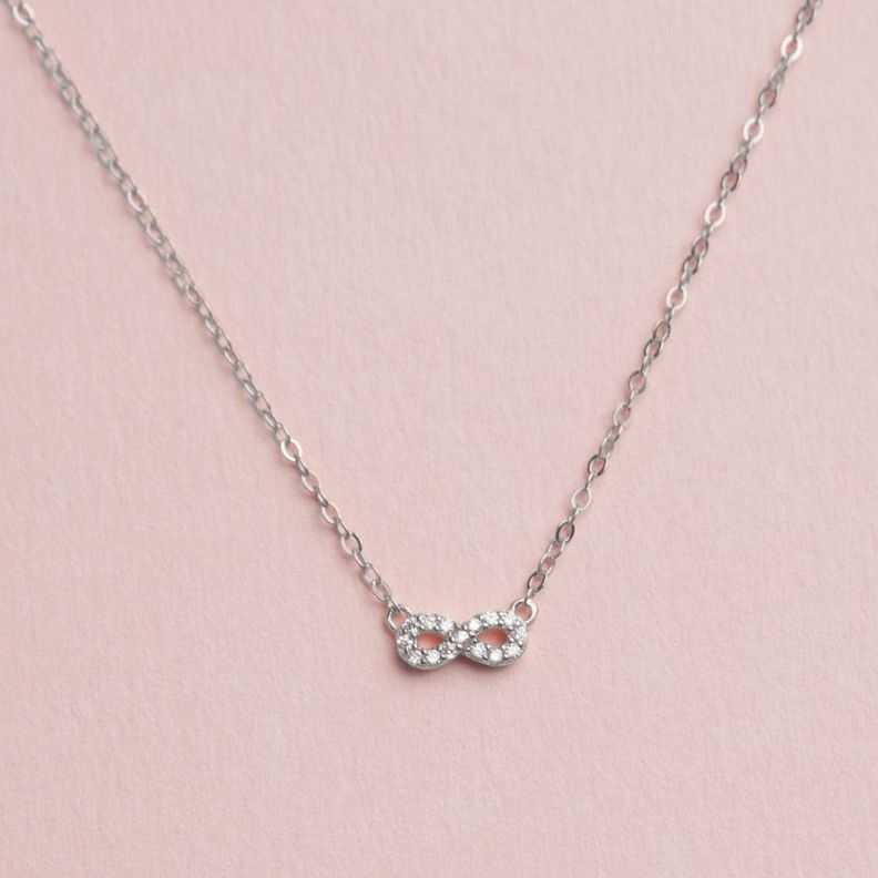 Collar Infinito Plata 925 Boaz Joyas-2