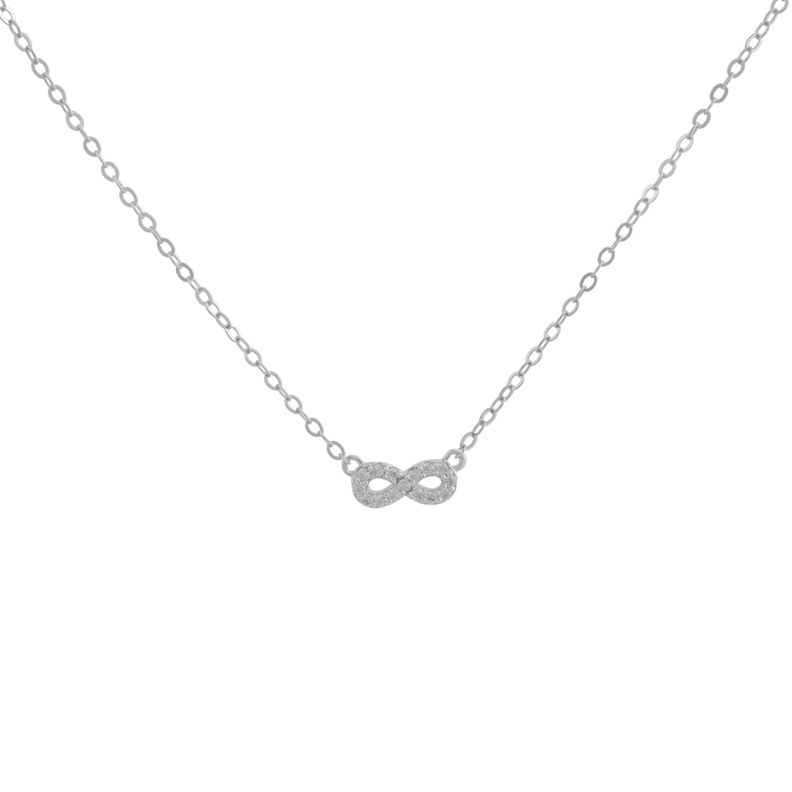 Collar Infinito Plata 925 Boaz Joyas-0