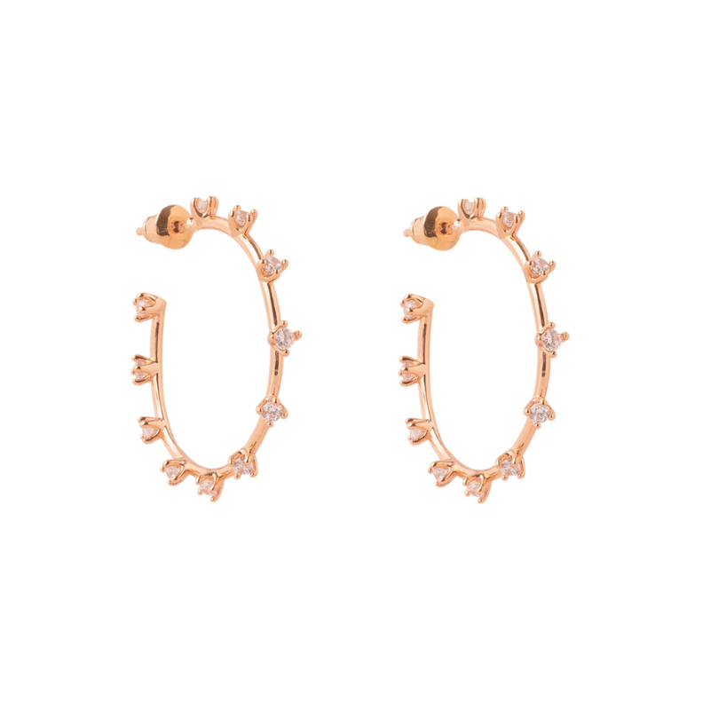 ARGOLLAS KEA BAÑADAS EN ORO ROSADO-0