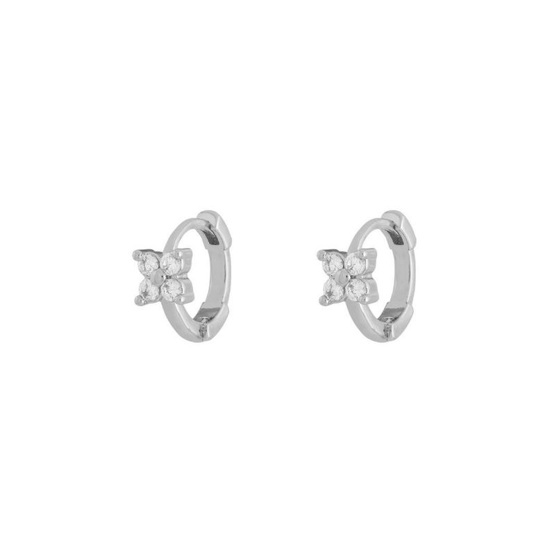 Argollas Nala Bañadas en Oro Blanco Boaz Joyas-0