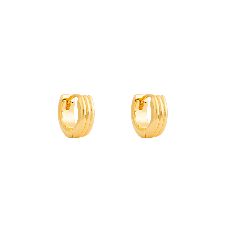 ARGOLLAS BRUNA 12MM BAÑADAS EN ORO-0