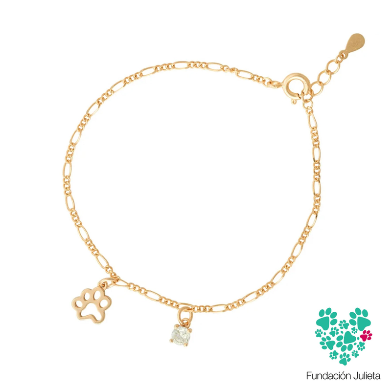 PULSERA JULIETA BAÑADA EN ORO-0
