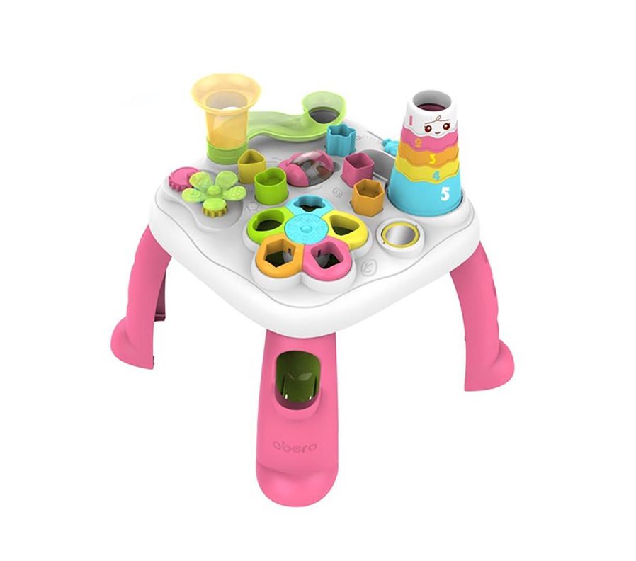 Centro de Actividades Mesita de aprendizaje bebe Fucsia-0