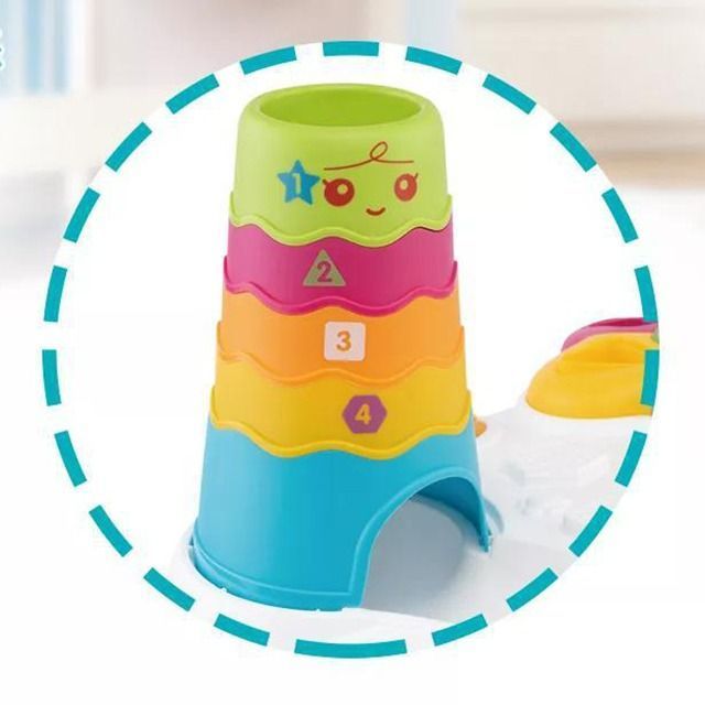 Centro de Actividades Mesita de aprendizaje bebe Fucsia-3
