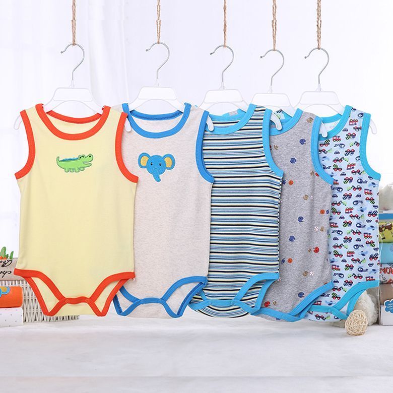 Set Body Sin Manga bebe - 12M Niño-2