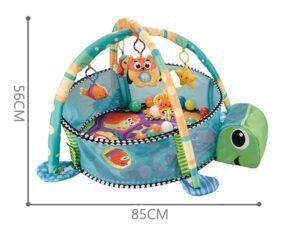 Gimnasio Piscina Pelotas 3 En 1 Tortuga-3