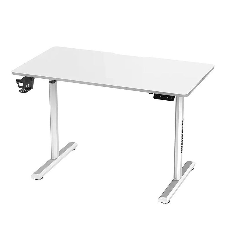 Escritorio Electrico Con Altura Ajustable Fantech WorkStation WS311 Color Blanco