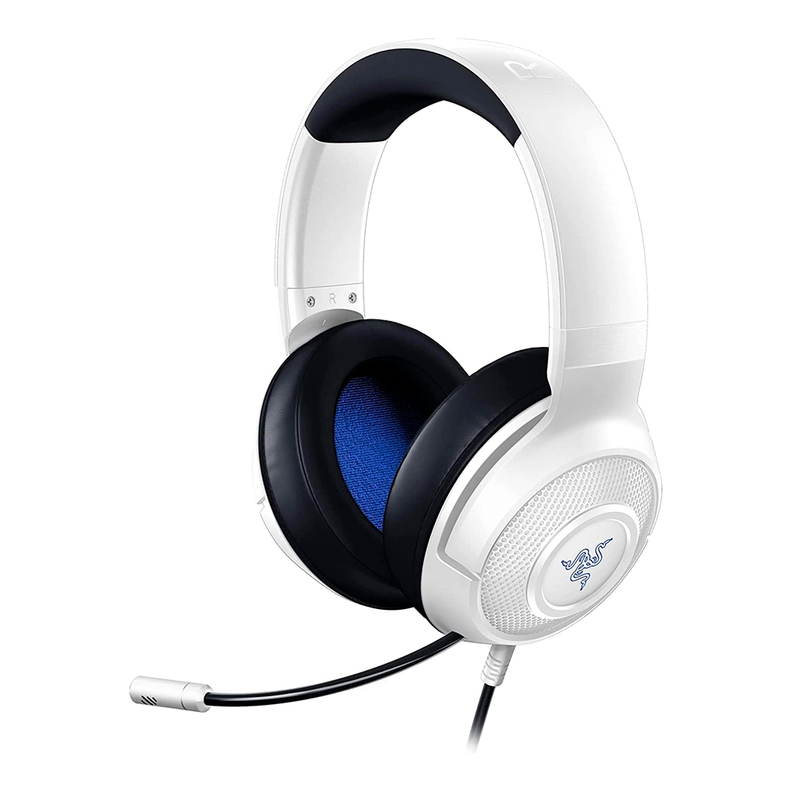 Audifono Gamer Razer Kraken X For Console Multiplataforma Color Blanco