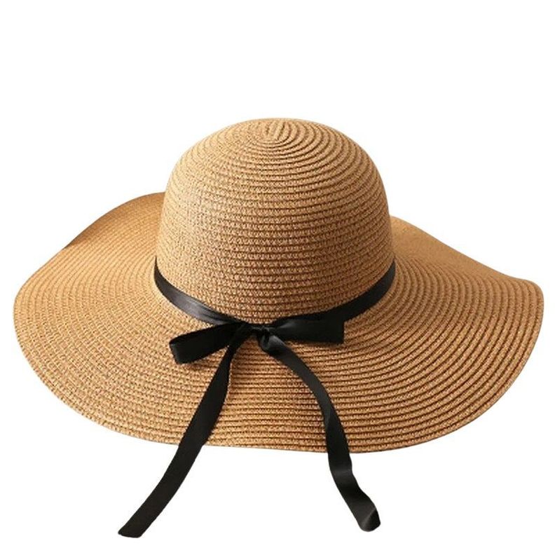 Sombrero de playa mujer ala ancha-1