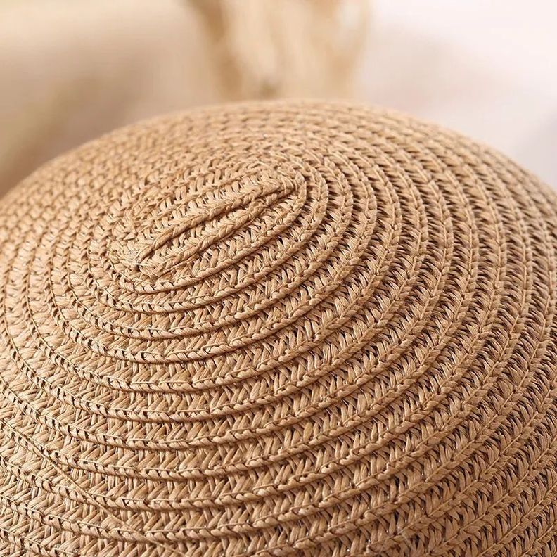 Sombrero de playa mujer ala ancha-4
