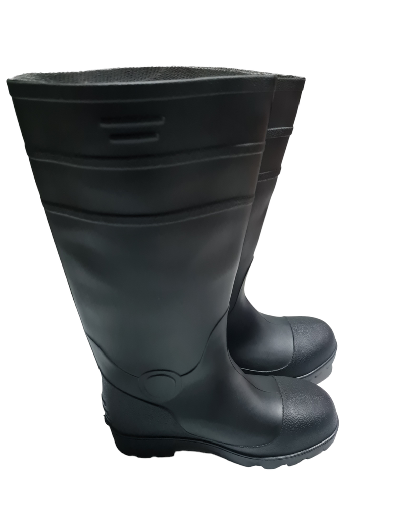 BOTAS DE AGUA PVC PUNTA DE ACERO UNISEX-1