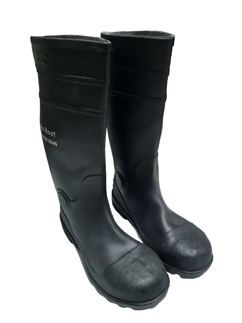 BOTAS DE AGUA PVC PUNTA DE ACERO UNISEX-3