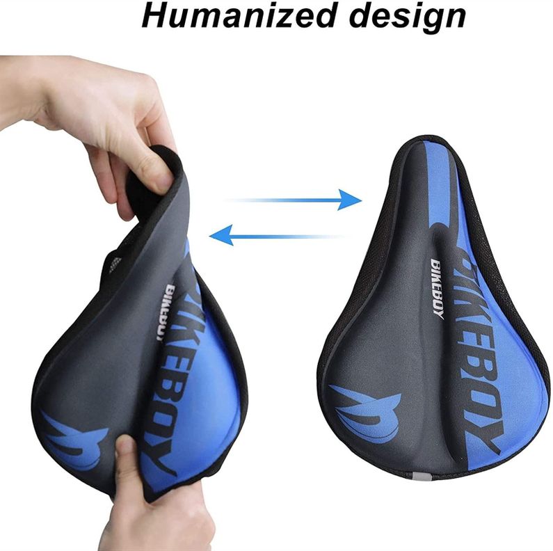 Funda Asiento Bicicleta Sillin Acolchado Con Gel Ergonómico-3
