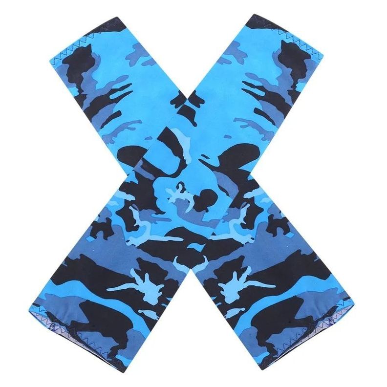 Sol Protección Solar Verano Radiación UV Mangas Brazos Camuflaje-1