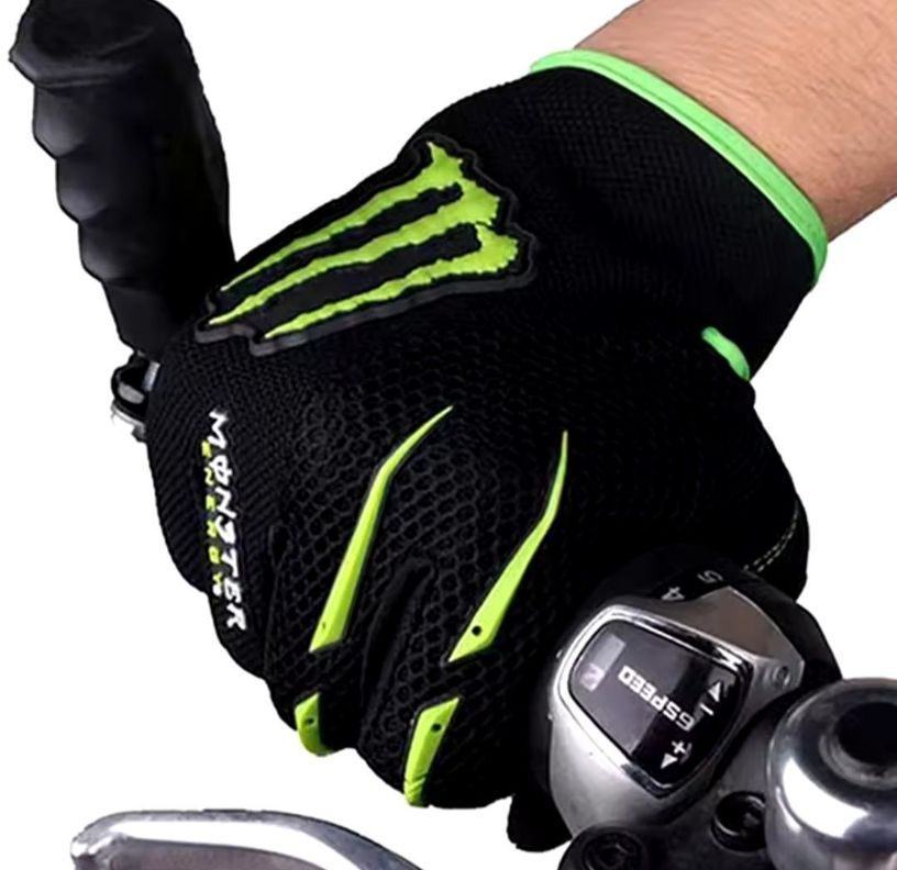 Guantes Bicicleta Moto Mtb Unisex Antideslizante Deportivos Monster-0