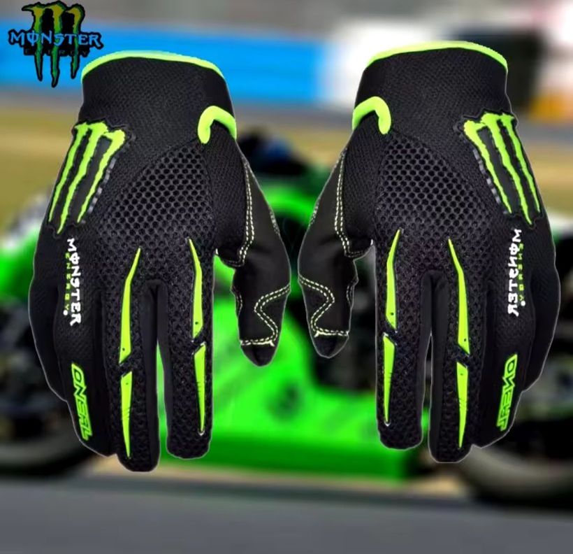 Guantes Bicicleta Moto Mtb Unisex Antideslizante Deportivos Monster-3