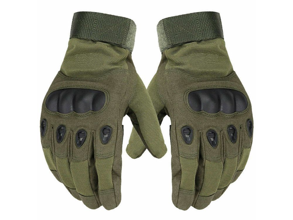 Guantes Tacticos Militares Proteciones Largos Airsoft Paiball Moto-0
