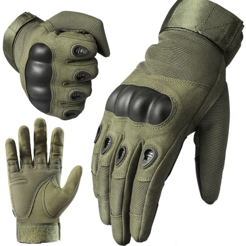 Guantes Tacticos Militares Proteciones Largos Airsoft Paiball Moto-2