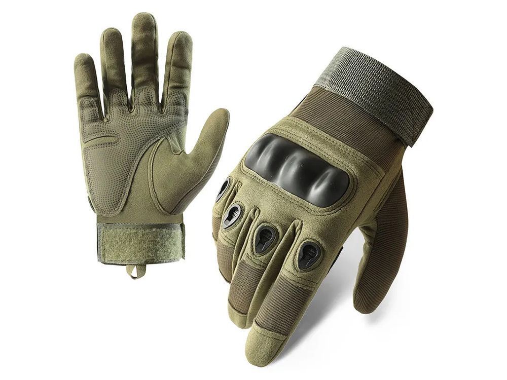 Guantes Tacticos Militares Proteciones Largos Airsoft Paiball Moto-6