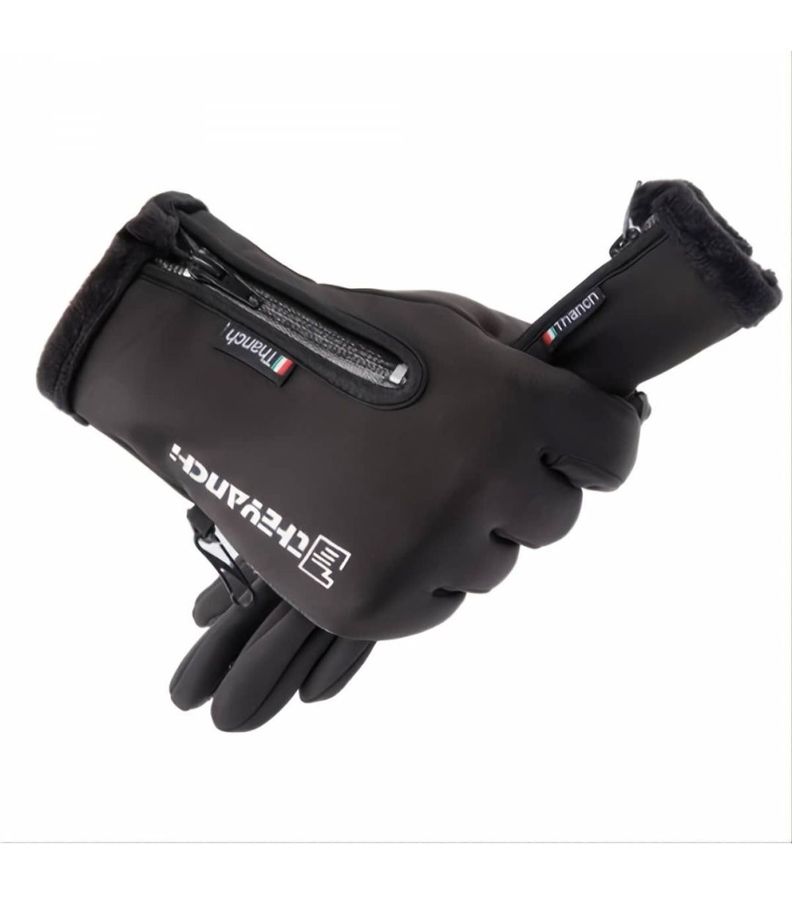 Guante térmico touch antideslizante impermeable-5