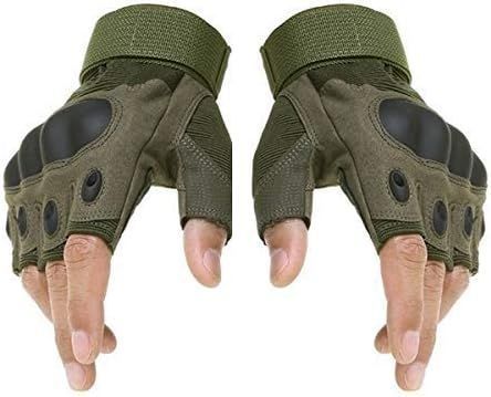 Guantes Tácticos Protecciones Cortos Militar Moto Airsoft Outdoor-2