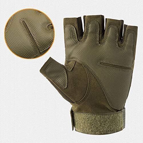 Guantes Tácticos Protecciones Cortos Militar Moto Airsoft Outdoor-6