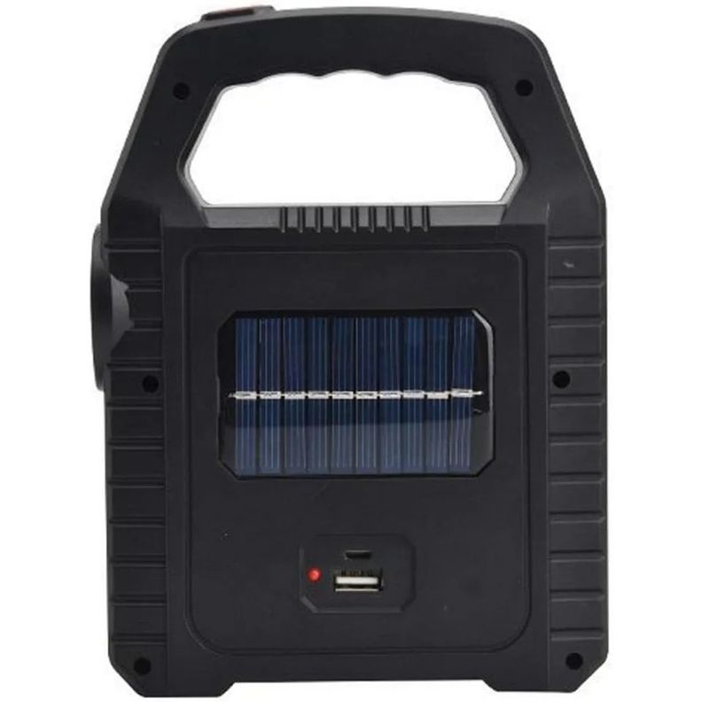 Lampara Linterna Solar Y Recargable Usb Emergencia-2