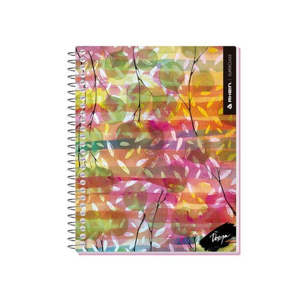 Pack 5 Cuadernos Design Rhein Carta 150 Hojas Tapa Dura-2