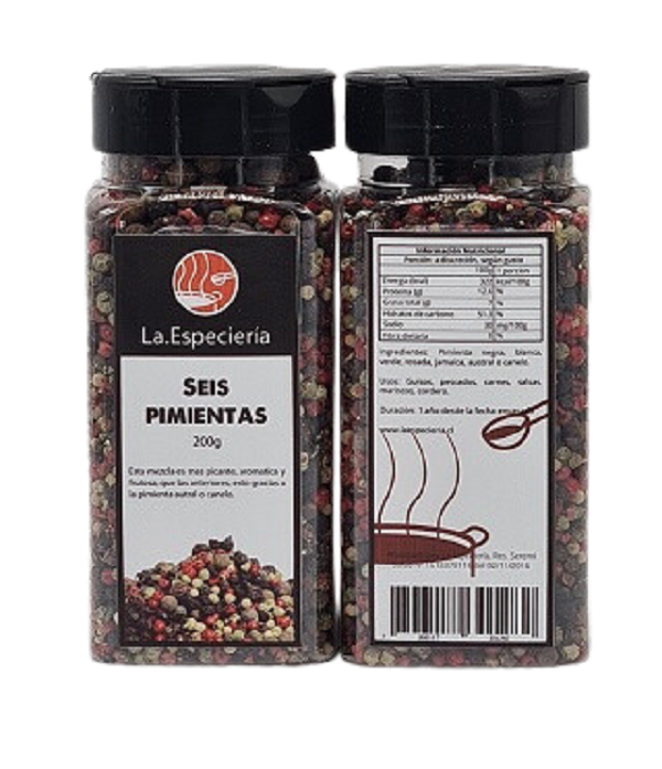 Mix 6 Pimientas 200g La Especieria-1