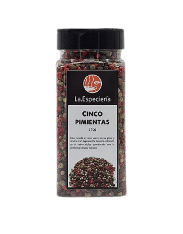 Mix 5 Pimientas 210g La Especieria-0