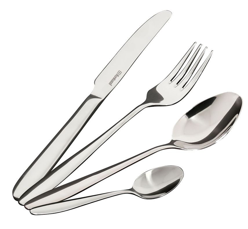Set Cuchilleria Acero Inoxidable 24pzas Padua Plata