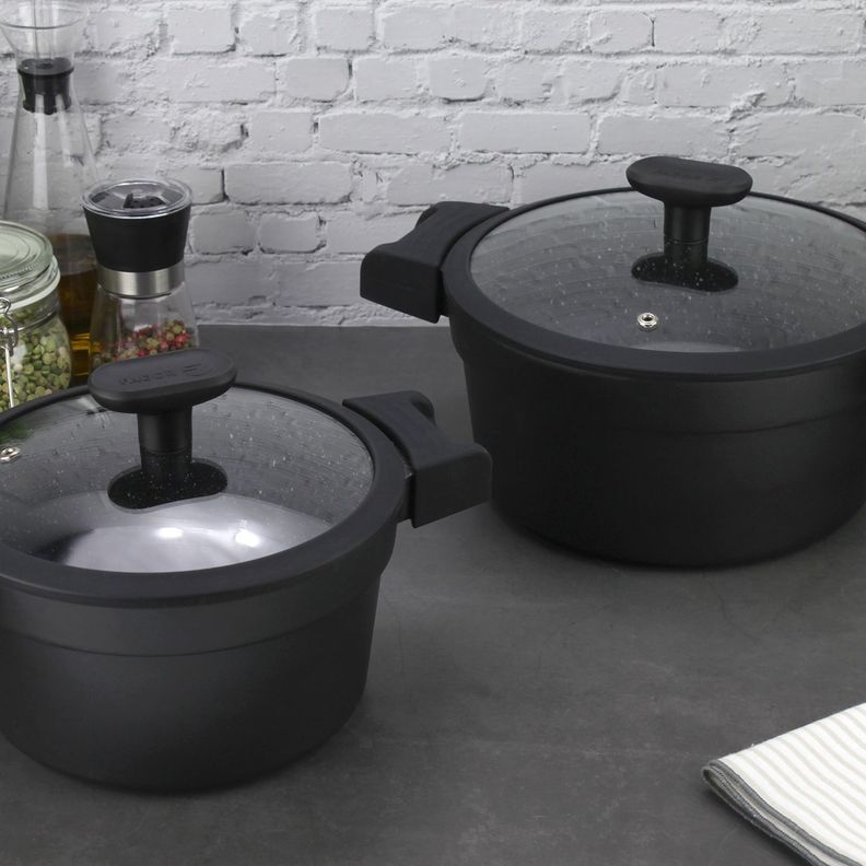 Batería de cocina de aluminio Alutherm 5 Piezas-5