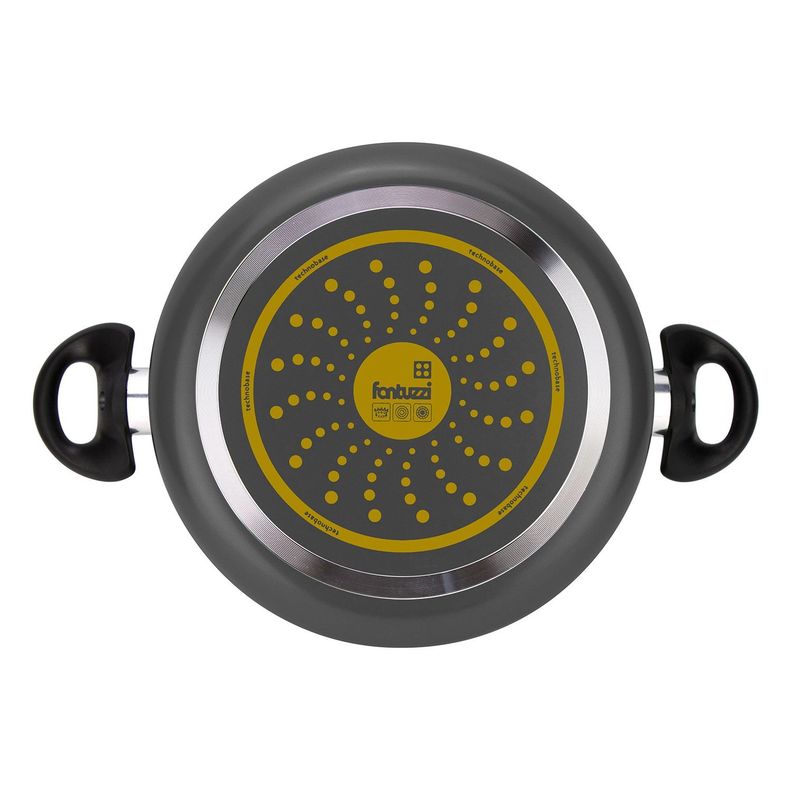 Olla de aluminio Alta 24 cm con antiadherente Gourmet-3