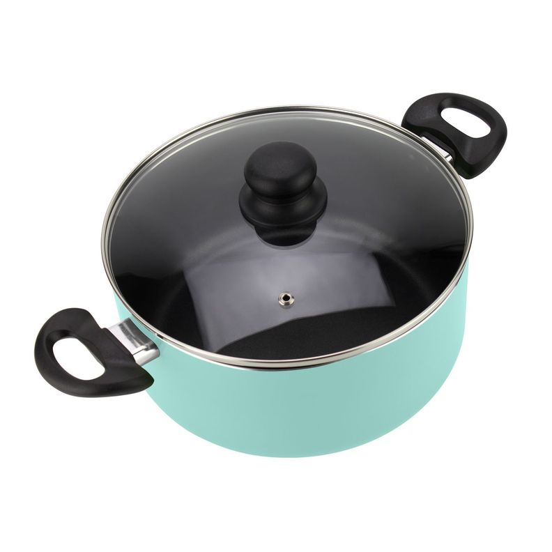 Batería de cocina de aluminio 6 Piezas Menta Gourmet-2