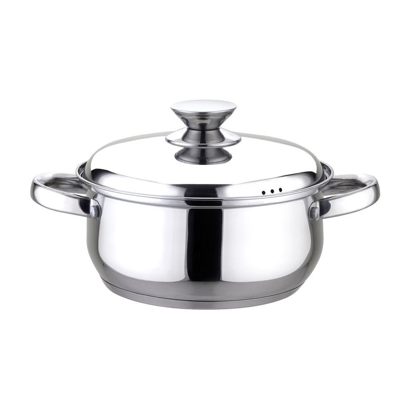Batería de cocina de acero inoxidable 6 Piezas Pavia Fantuzzi-2