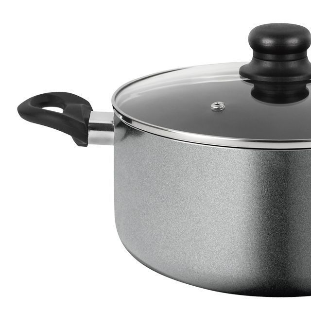 Olla de aluminio 20 cm con antiadherente Gourmet-1