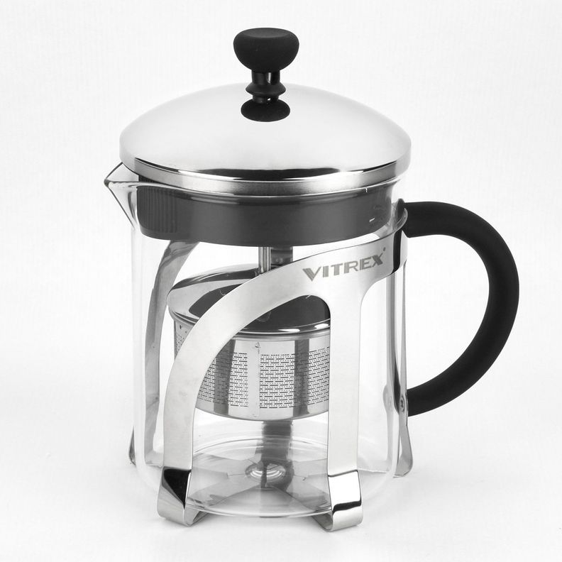 Tetera de vidrio con filtro 600 ml  Indi Vitrex-0