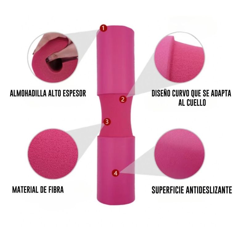 Almohadilla Protectora Para Barras Olímpicas Y Pre-olímpicas-2