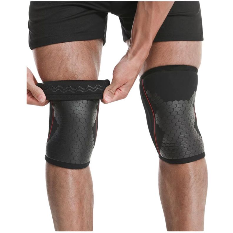 Rodilleras Deportivas Compresion Neopreno 7mm Crossfit -5