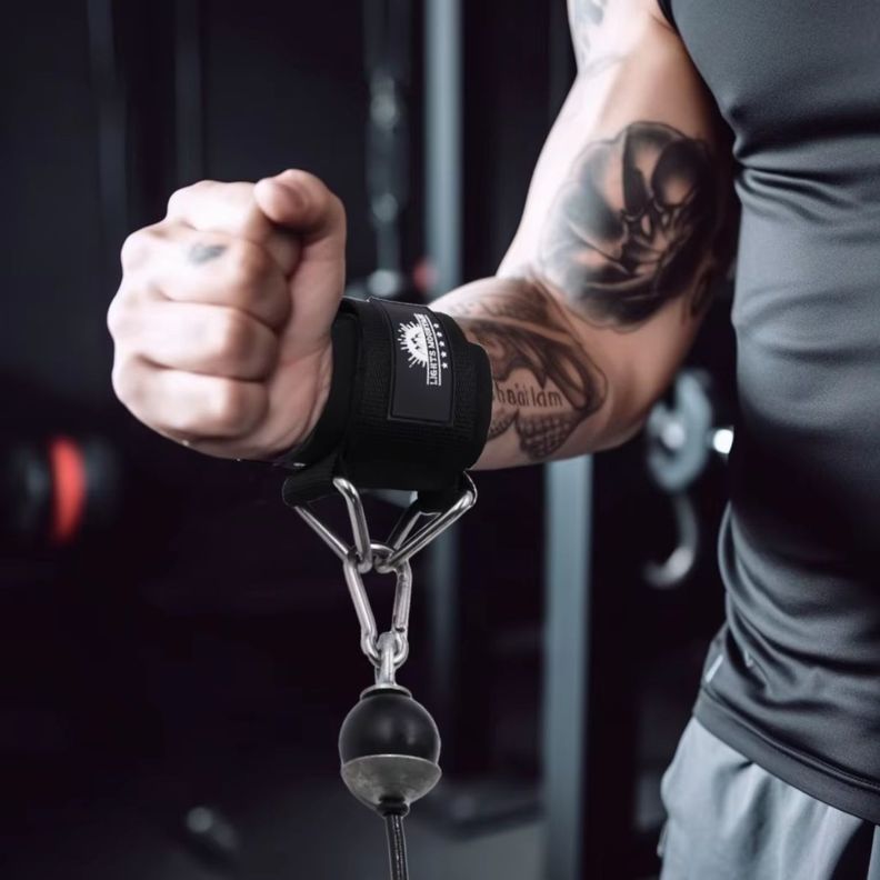 Correas De Muñecas Para Ejercicios Polea 2 Piezas Fitness-1