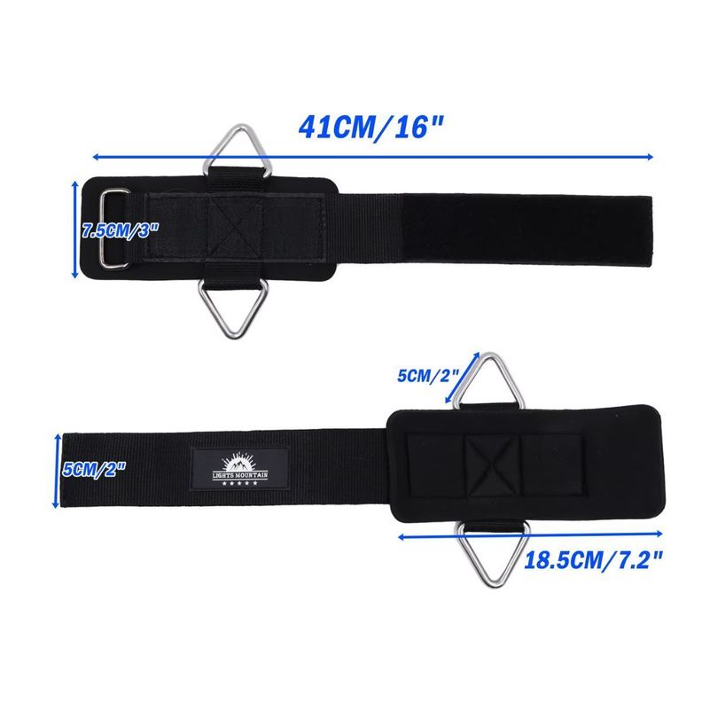 Correas De Muñecas Para Ejercicios Polea 2 Piezas Fitness-2