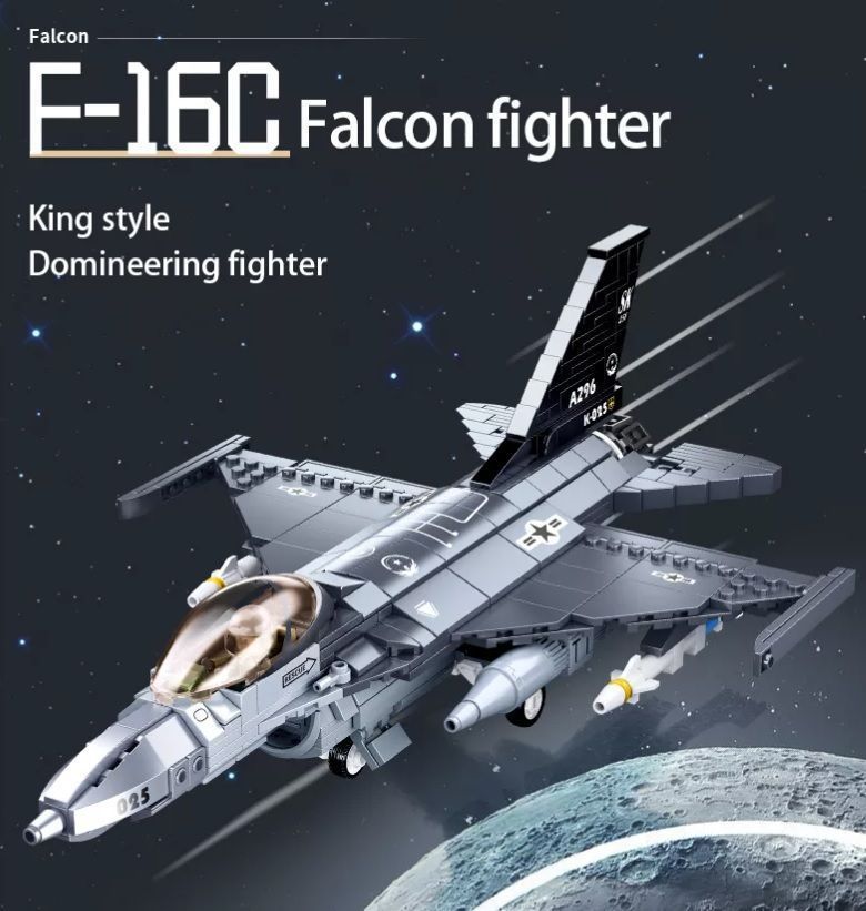 Avión de bloques F-16C Fighting Falcon Fuerza Aérea de Chile-4
