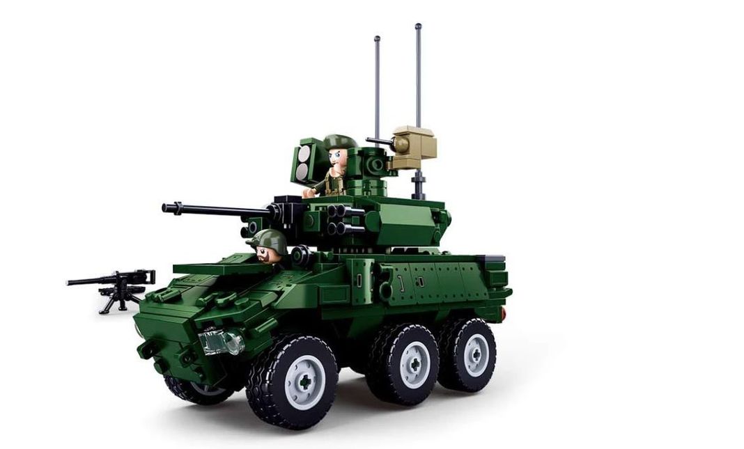 Blindado Tanque de Bloques EBRC Jaguar, -0
