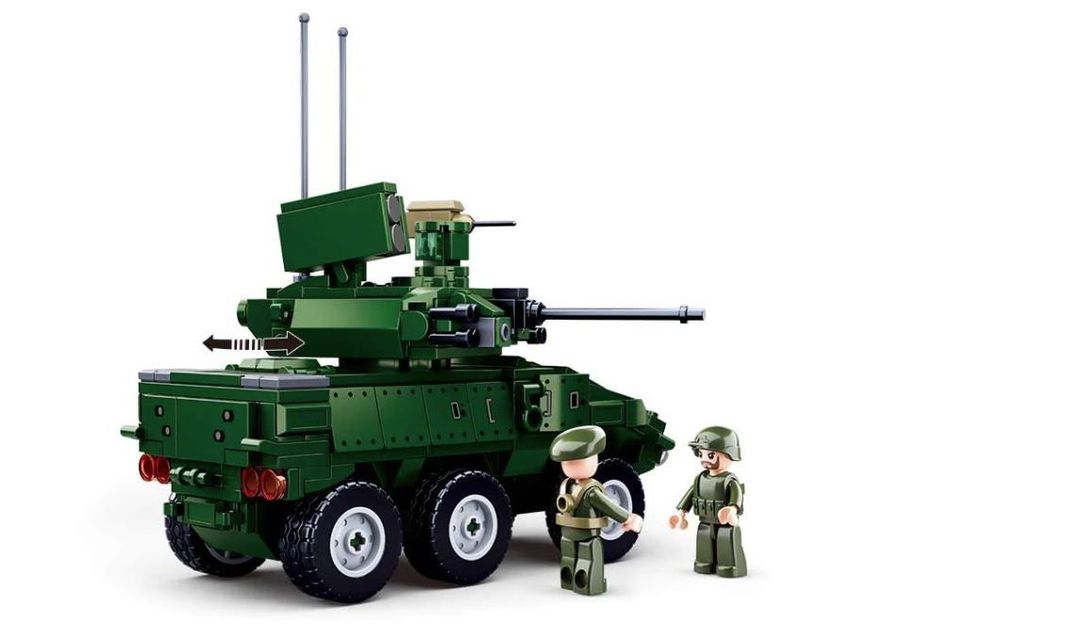 Blindado Tanque de Bloques EBRC Jaguar, -1