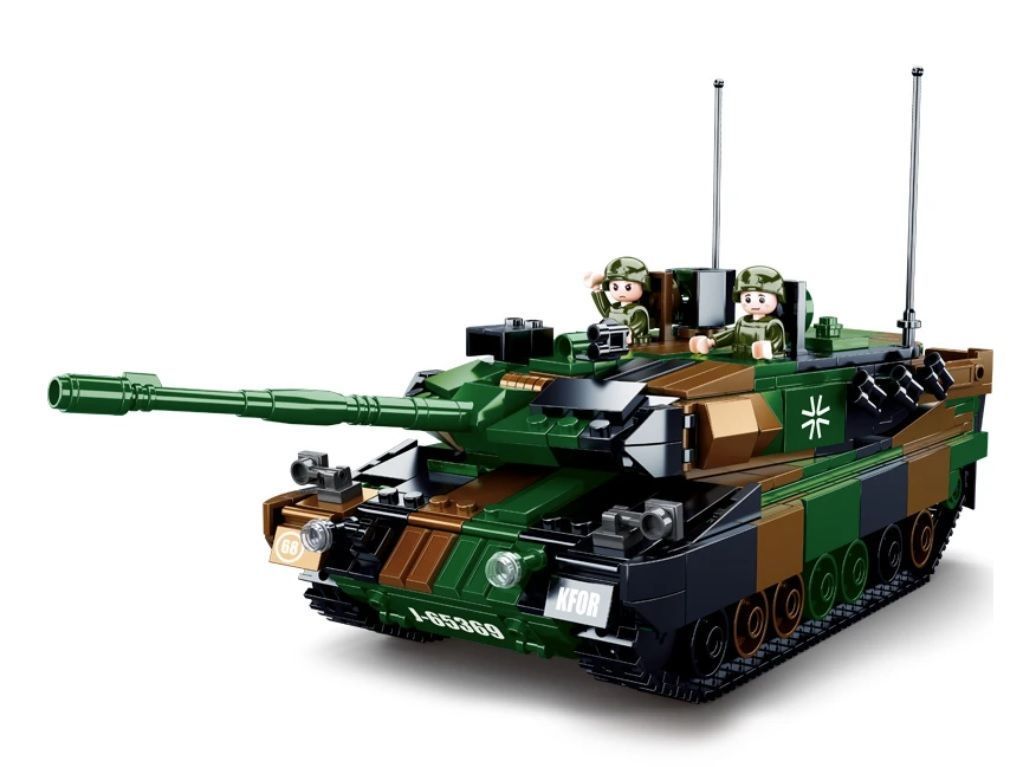 Tanque  de bloques Leopard 2A4&A5 Ejercito de Chile-0