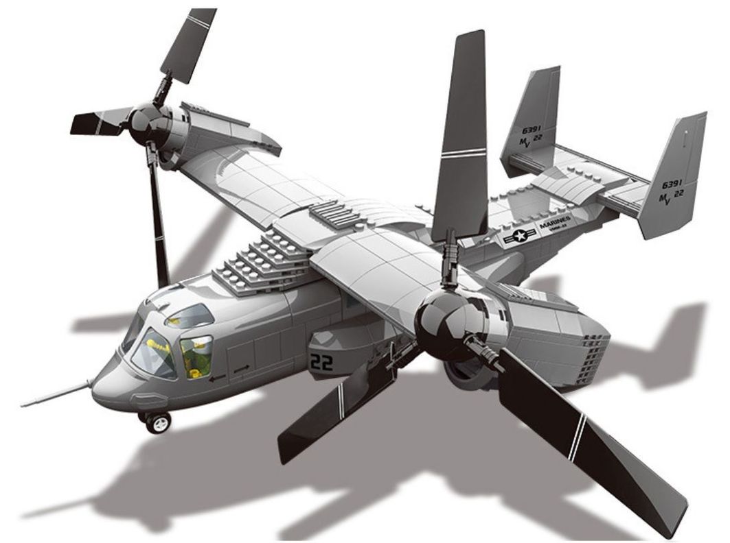 Avión Helicoptero V-22 Osprey USMC-0